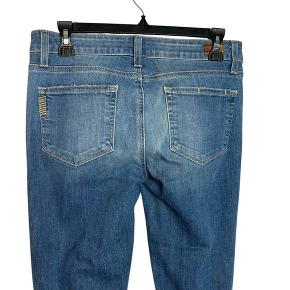 Paige Distressed Blue Kylie Crop Skinny Jeans Size 29 in Nora Destructed - Picture 10 of 14